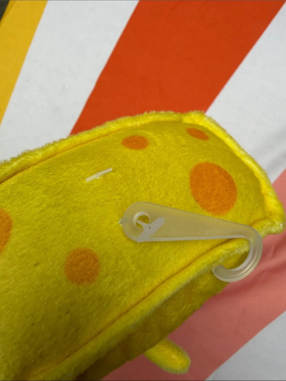 SpongeBob Squarepants Yellow and Brown Plush dog Toy